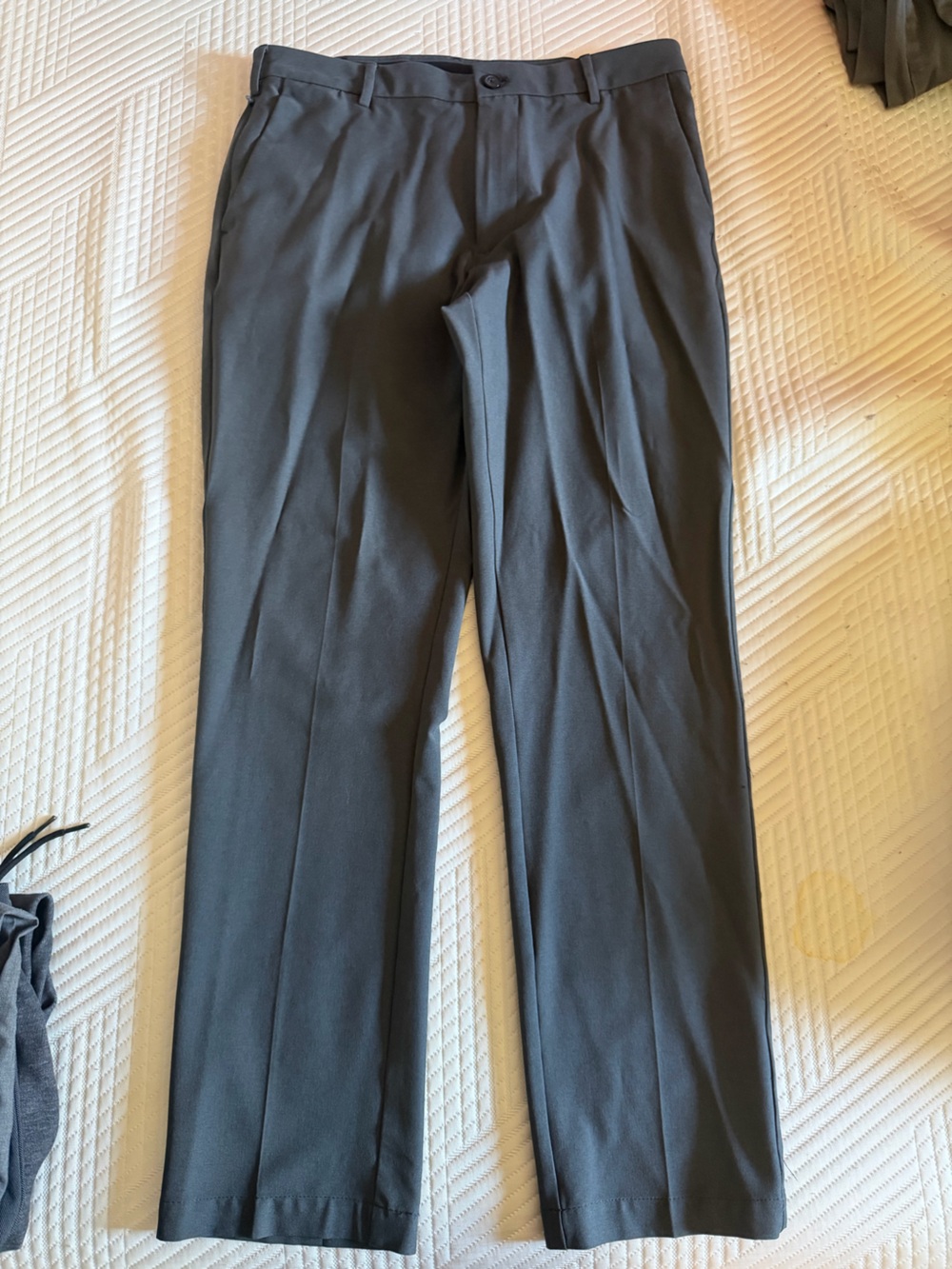 Van Heusen Black Flex Dress Pants